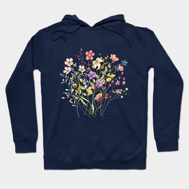 Wild Flowers T Shirt Hoodie by naturebabylon